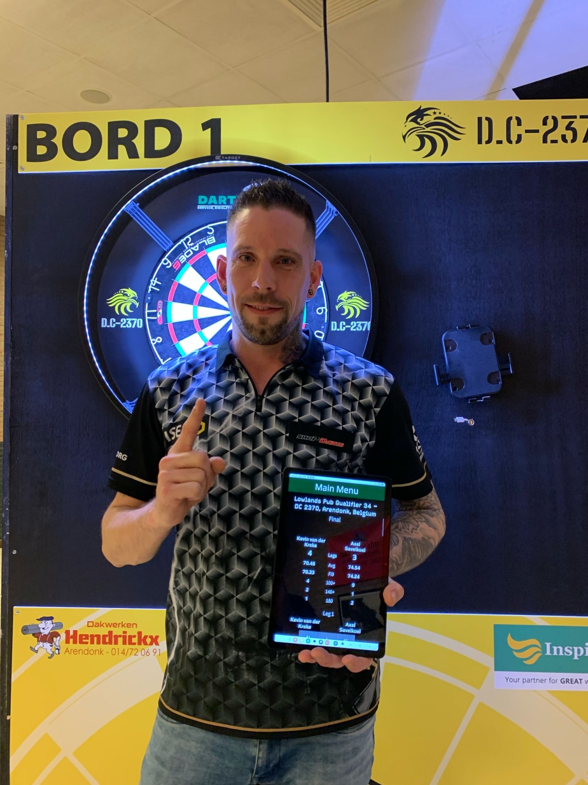 De Derde Lowlands Spring Series 2025 Pub Qualifier werd gewonnen door Kevin van der Kreke!