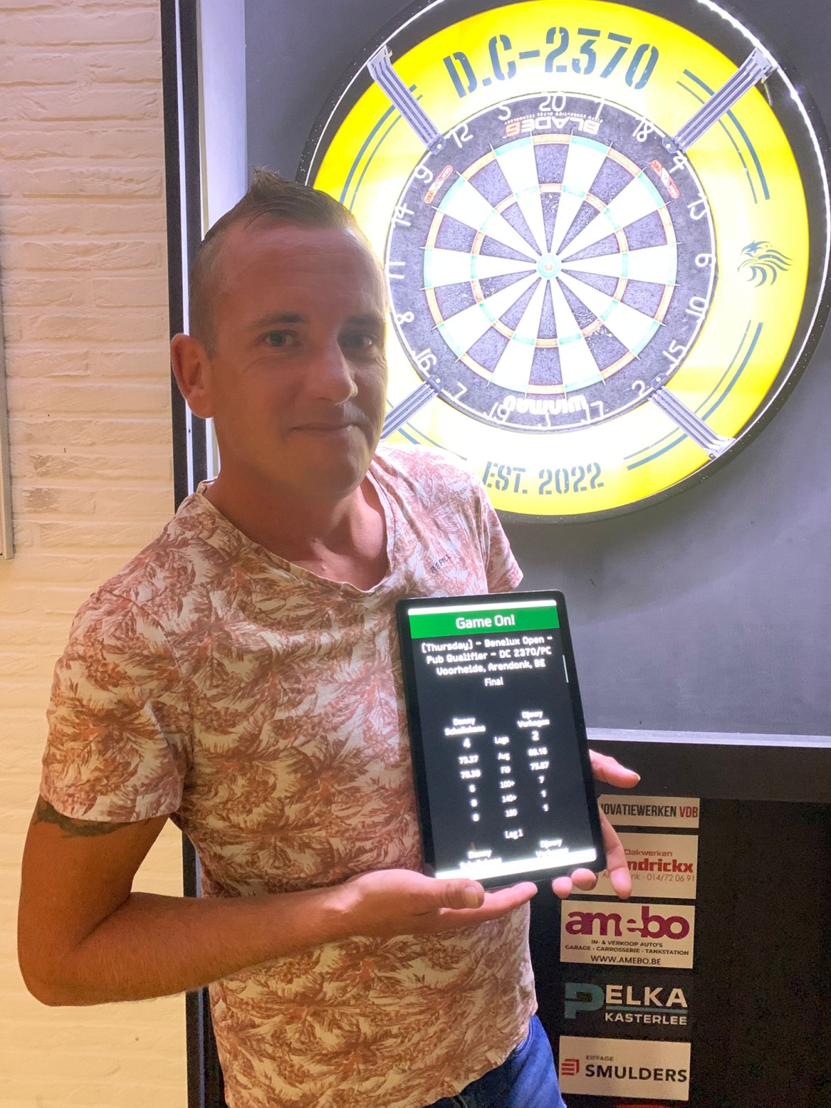 De vijfde Benelux Open 2025 Pub Qualifier in PC Voorheide is gewonnen door Danny Schellekens!