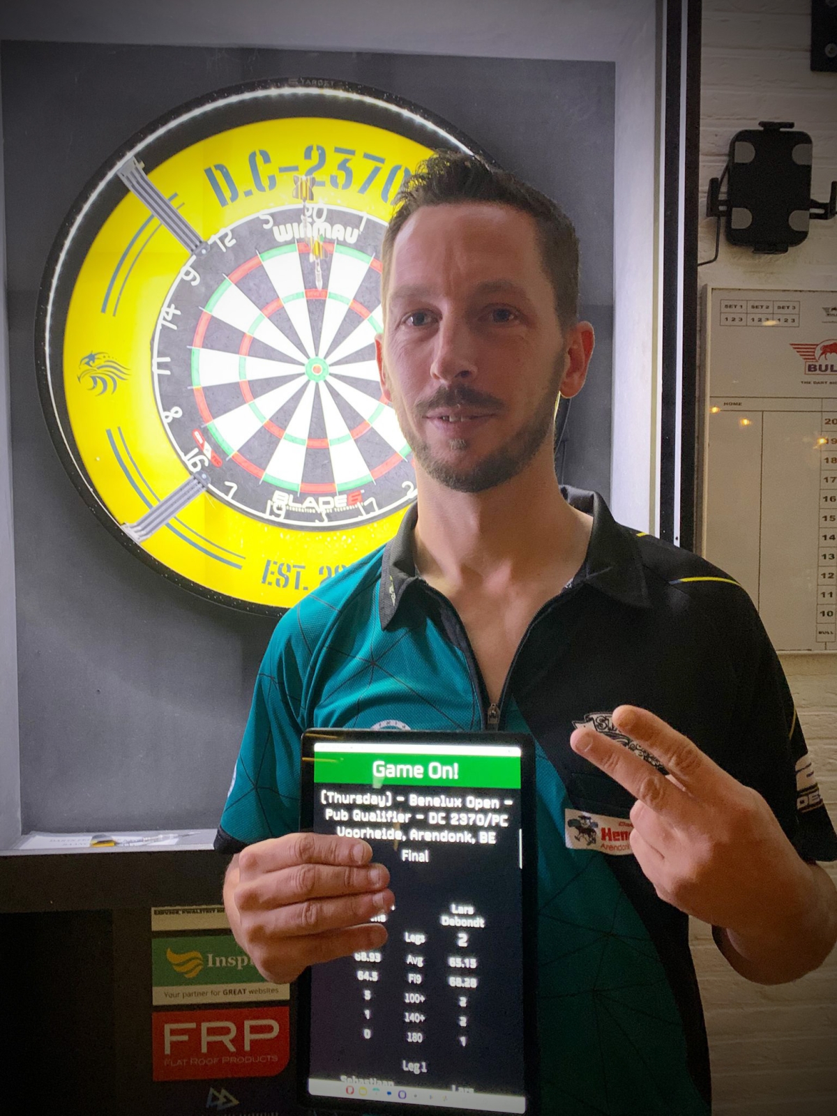 De zevende Benelux Open 2025 Pub Qualifier in PC Voorheide is gewonnen door Sebastiaan Hovens!