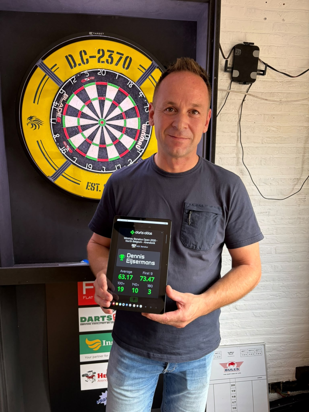 Dennis Eijsermans wint de tweede Benelux Open 2026 Pub Qualifier in PC Voorheide!