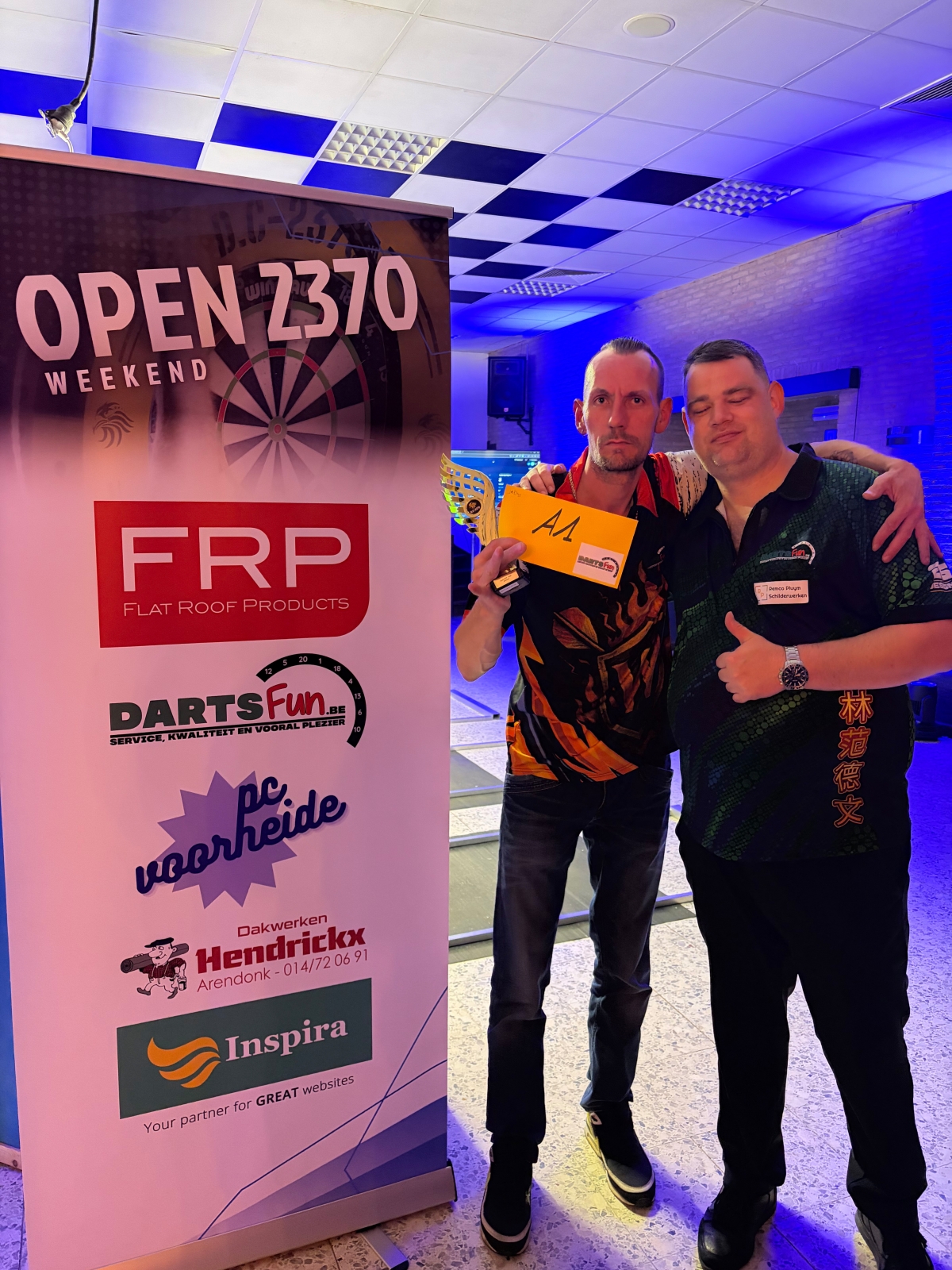 Jeffrey Greven wint Open 2370!