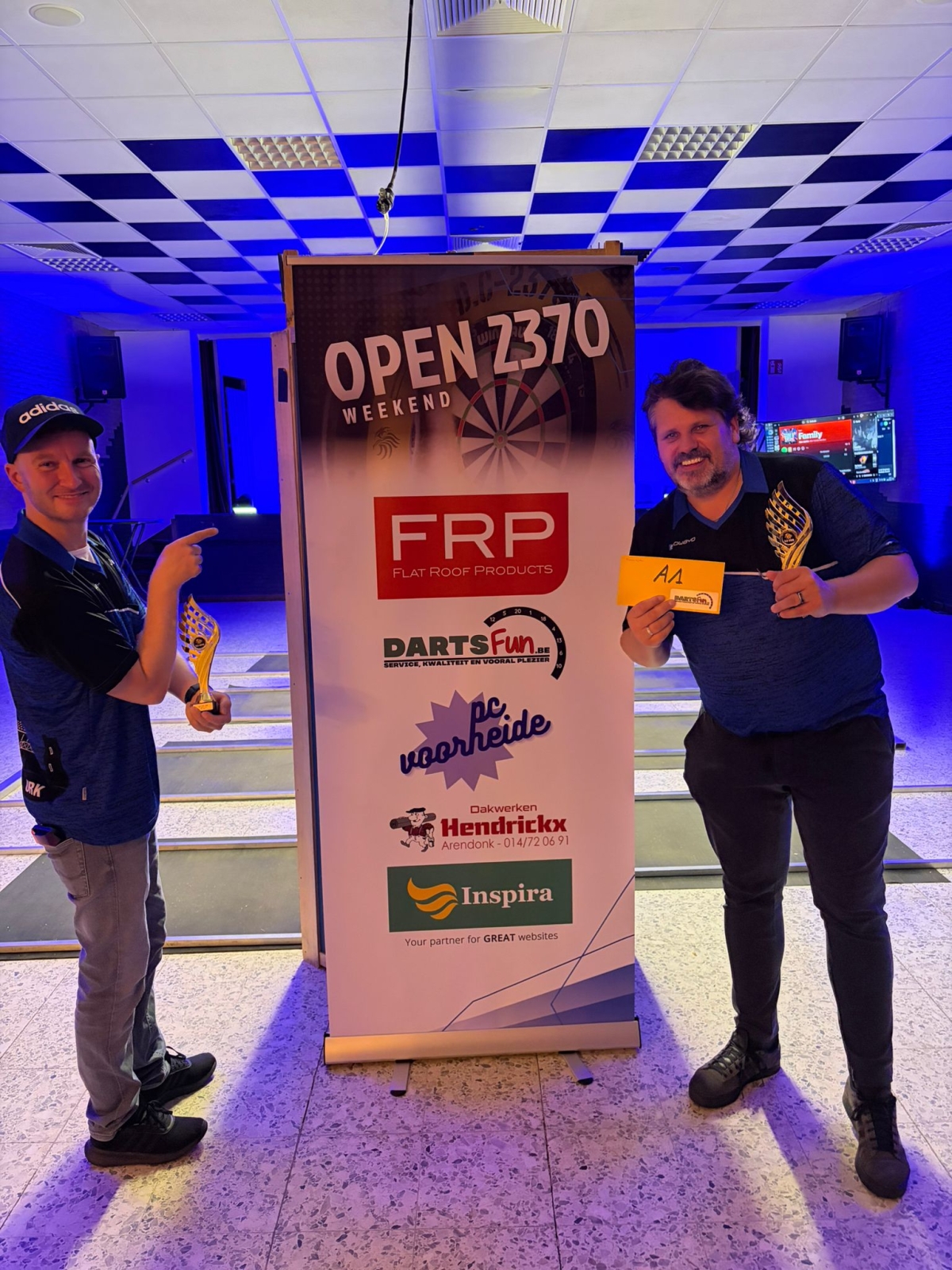 Johann Brouwer & Marco Hoorn pakken de overwinning in het Open 2370 Koppeltornooi!