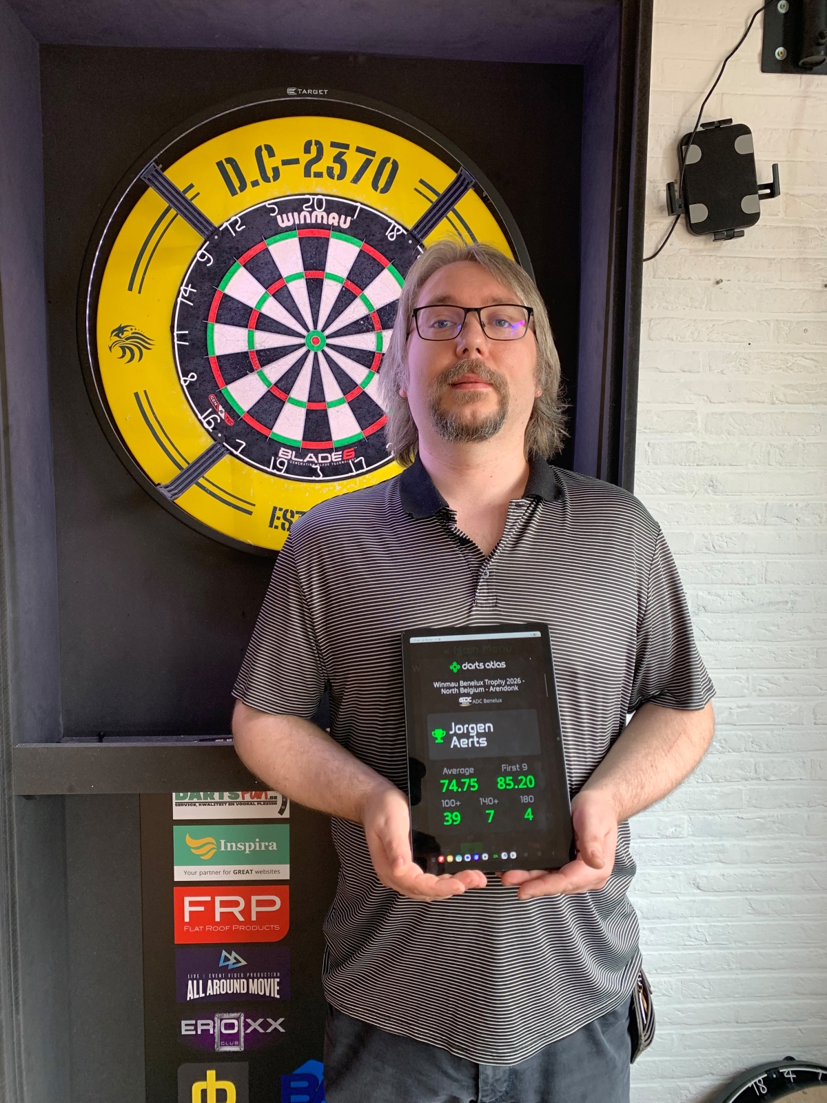 Jorgen Aerts wint derde Benelux Trophy 2026 Pub Qualifier in PC Voorheide!