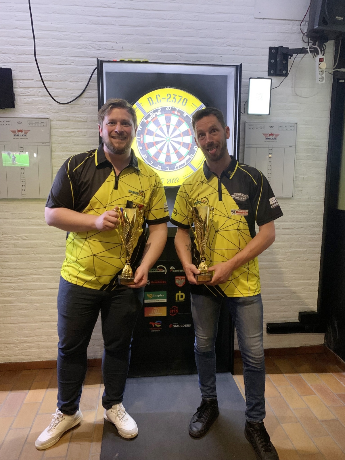 Larris en Dries pakken in extremis derde plek!