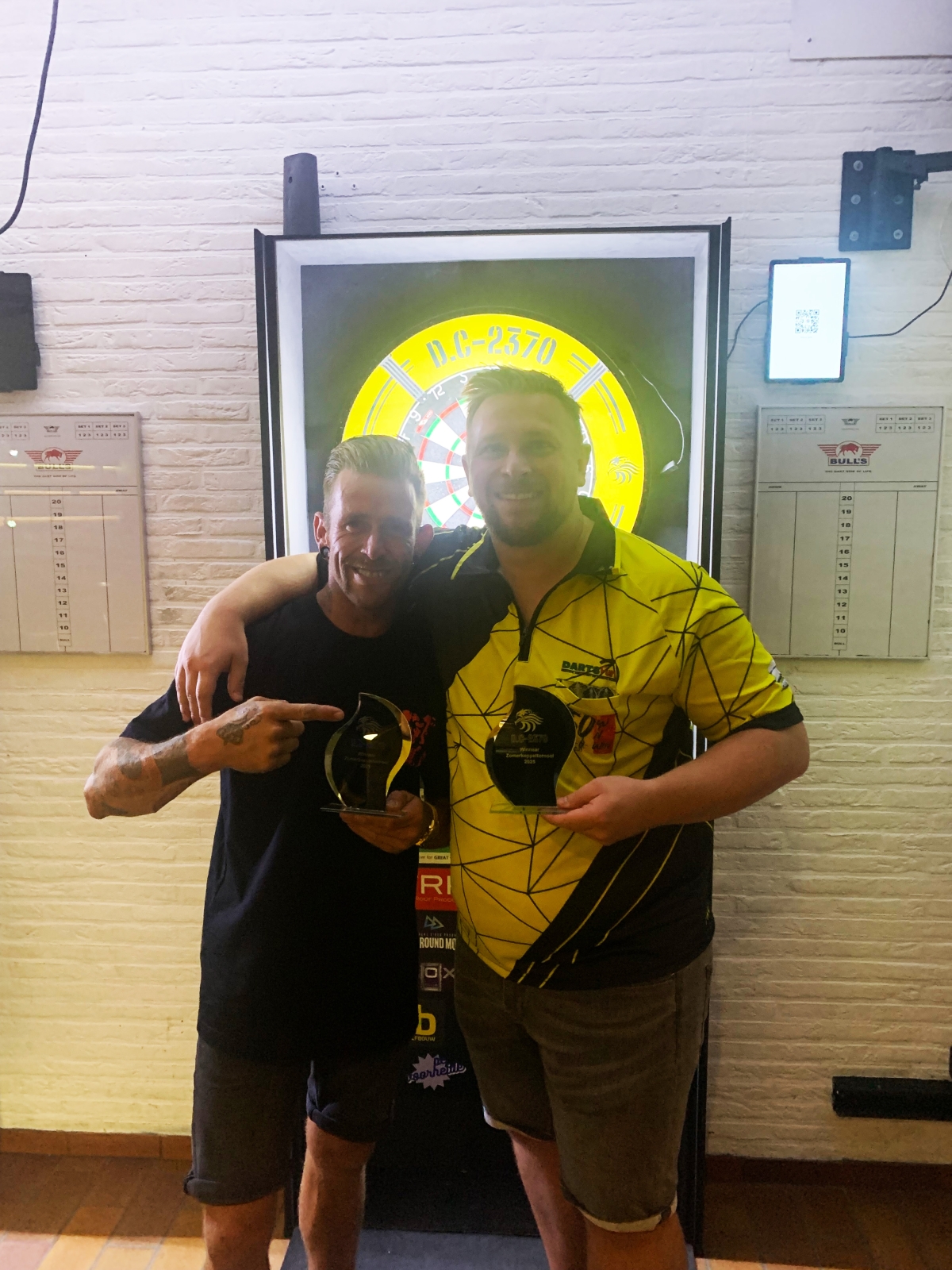 Zomerkoppeltornooi gewonnen door Vincent Borgmans en Dries Van Den Broek!