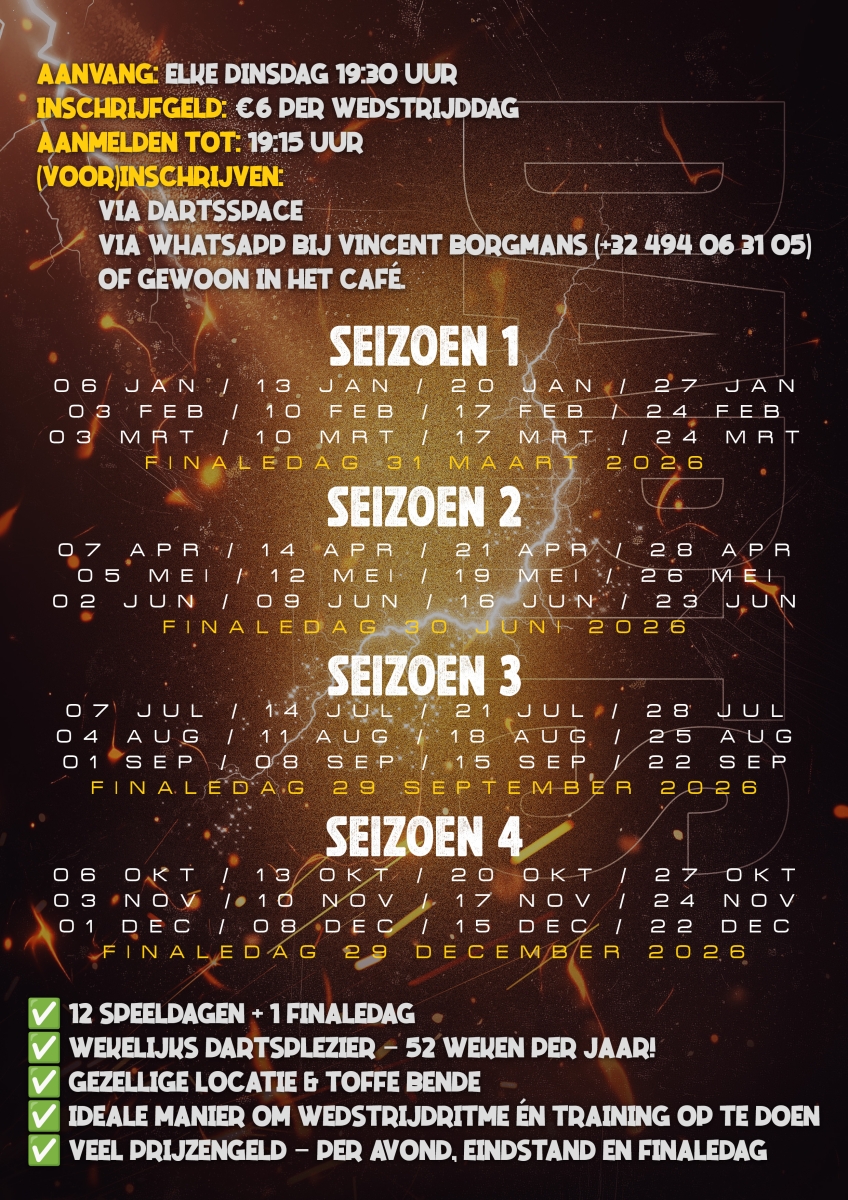 D.C-2370 Super Ranking #1 - Speeldag 1