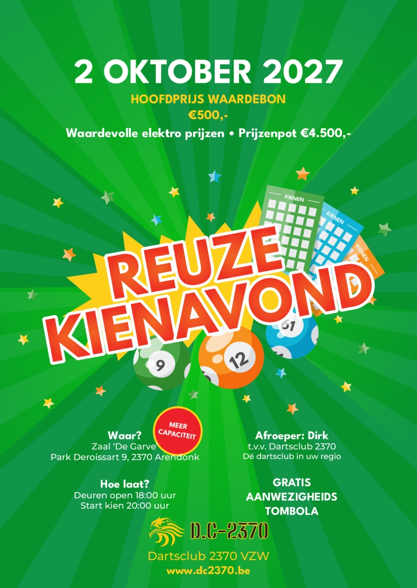 Reuze Kienavond